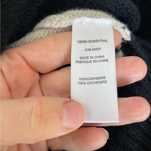 Kerri Rosenthal Cashmere Heart Sweater - Picture 6 of 6
